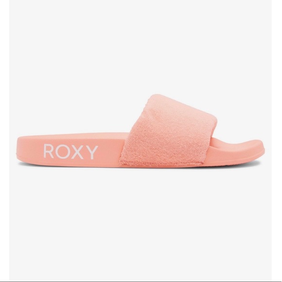 🧡ROXY Slippy Terry Slides 🧡 - Picture 2 of 8